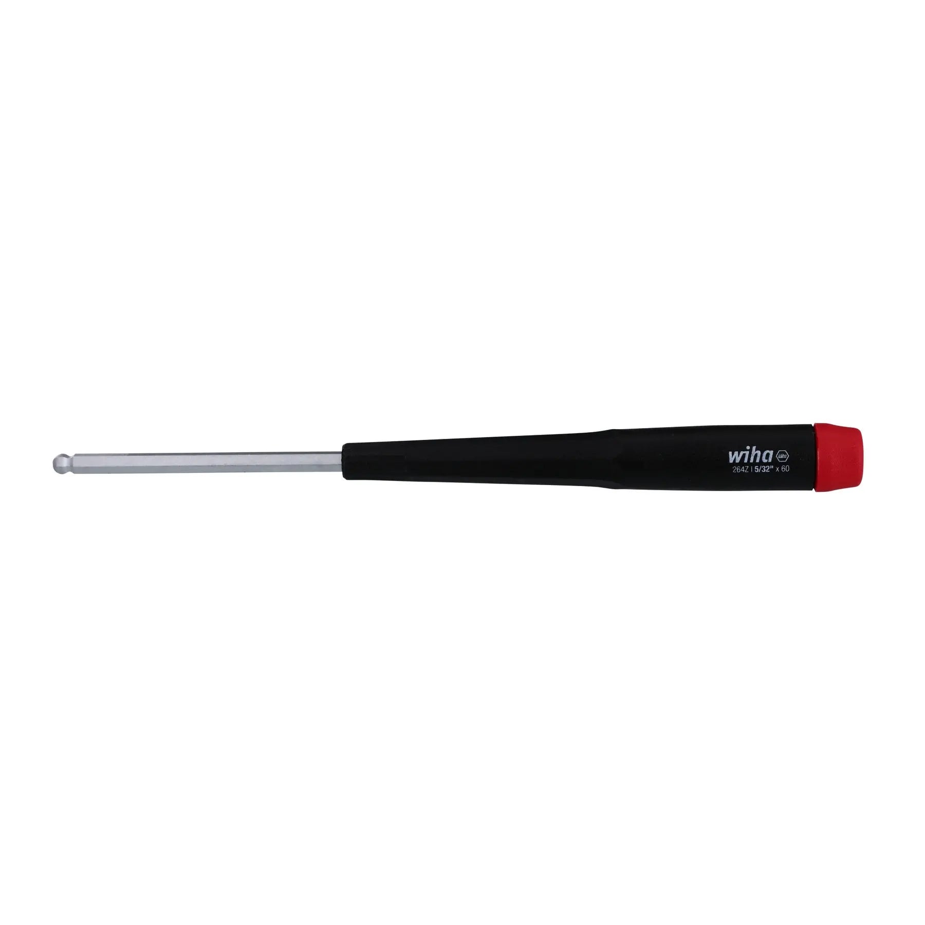 Wiha Precision Ball End Hexagon Screwdriver, 5/32 in x 60mm - WI 26412 Wiha