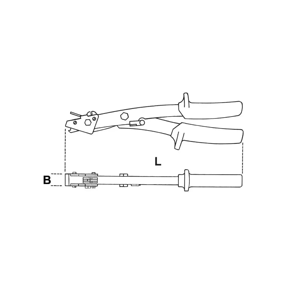 Beta Tools (Article# 1120A) Hand Nibbler - BT 11200101 Beta Tools