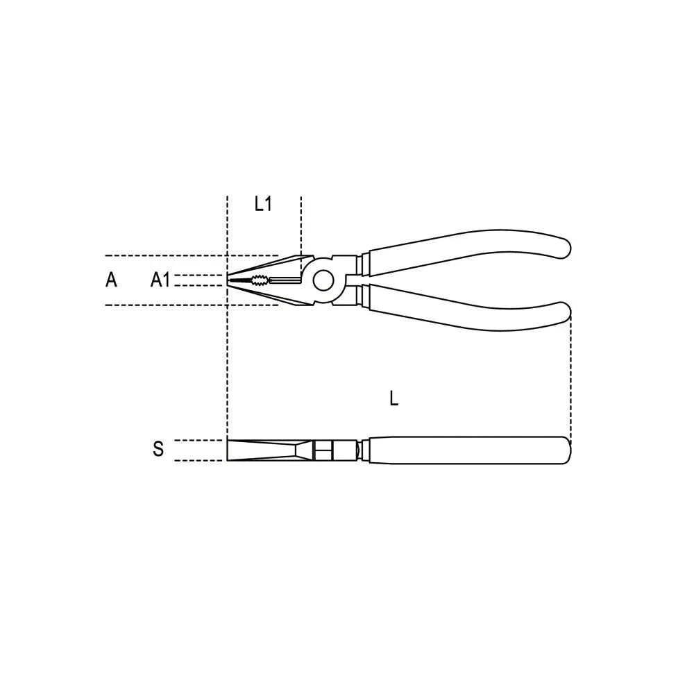 Beta Tools (Article# 1150G 200) Heavy Duty Combination Plier, OAL 200mm - BT 11500070 Beta Tools