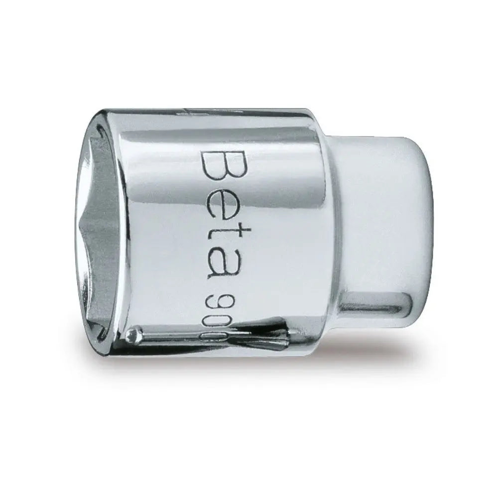 Beta Tools (Article# 900 11) 11mm Hexagon Hand Socket, 6 Point 1/4 in Drive, Chrome-Plated - BT 9000110 Beta Tools
