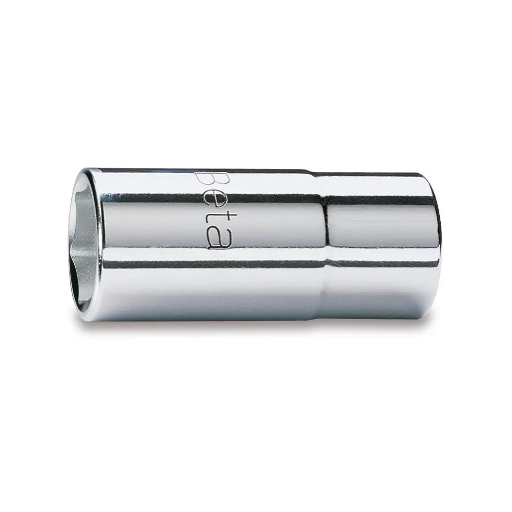 Beta Tools (Article# 910AL 17) 17mm, Hexagon Hand Socket, Long Series, 6 Point 3/8 in Drive, Chrome-Plated - BT 9100167 Beta Tools