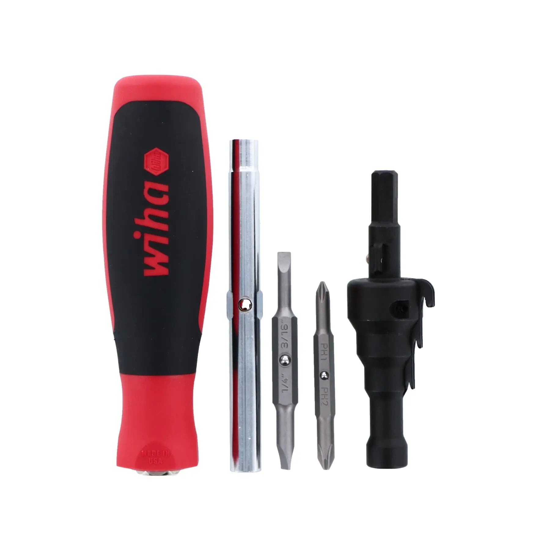 Wiha SoftFinish Conduit Reamer and 6-in-1 Multi-Driver Combo - WI 77892 Wiha