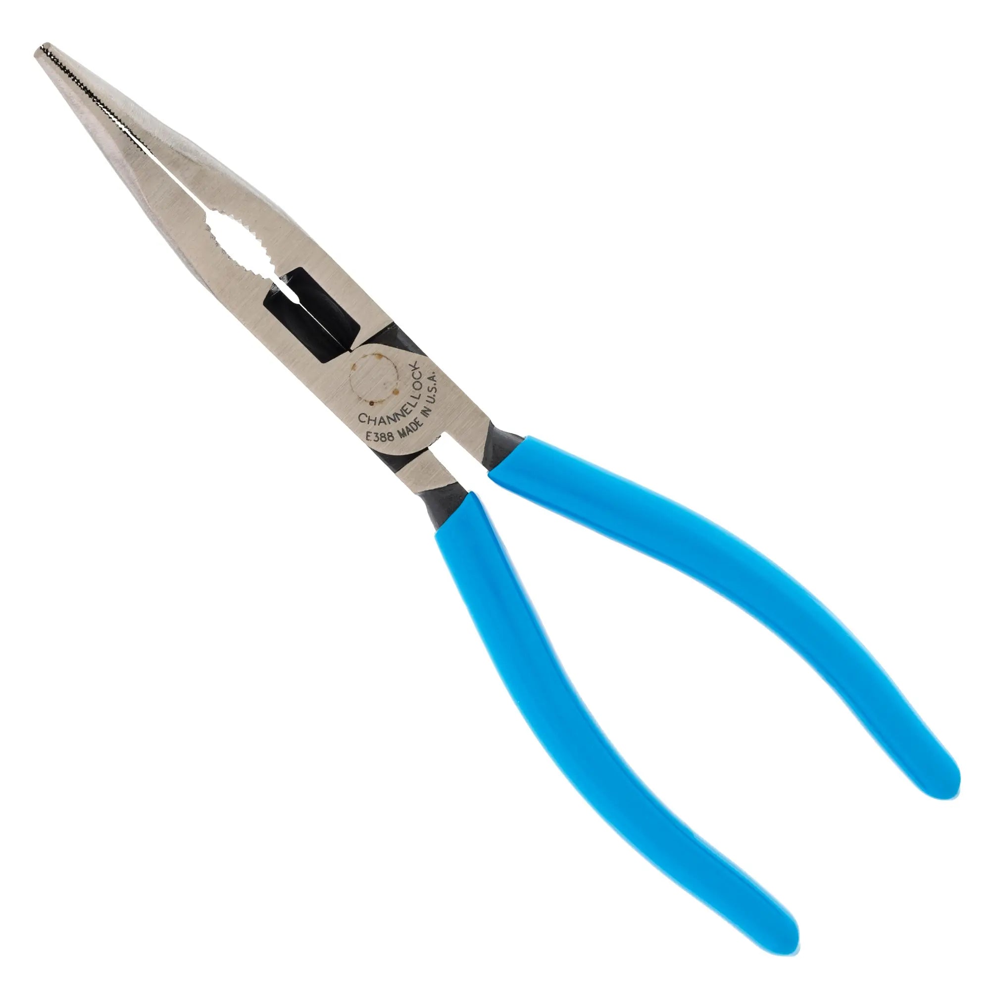 Channellock XLT Combination Bent Long Nose Plier with Cutter, 8 in - CL 388 Channellock