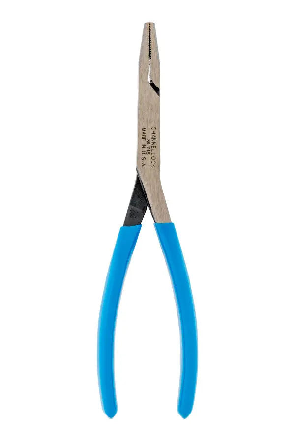 Channellock Duck Bill Long Reach Flat Nose Plier, 7.88 in - CL 718 Channellock