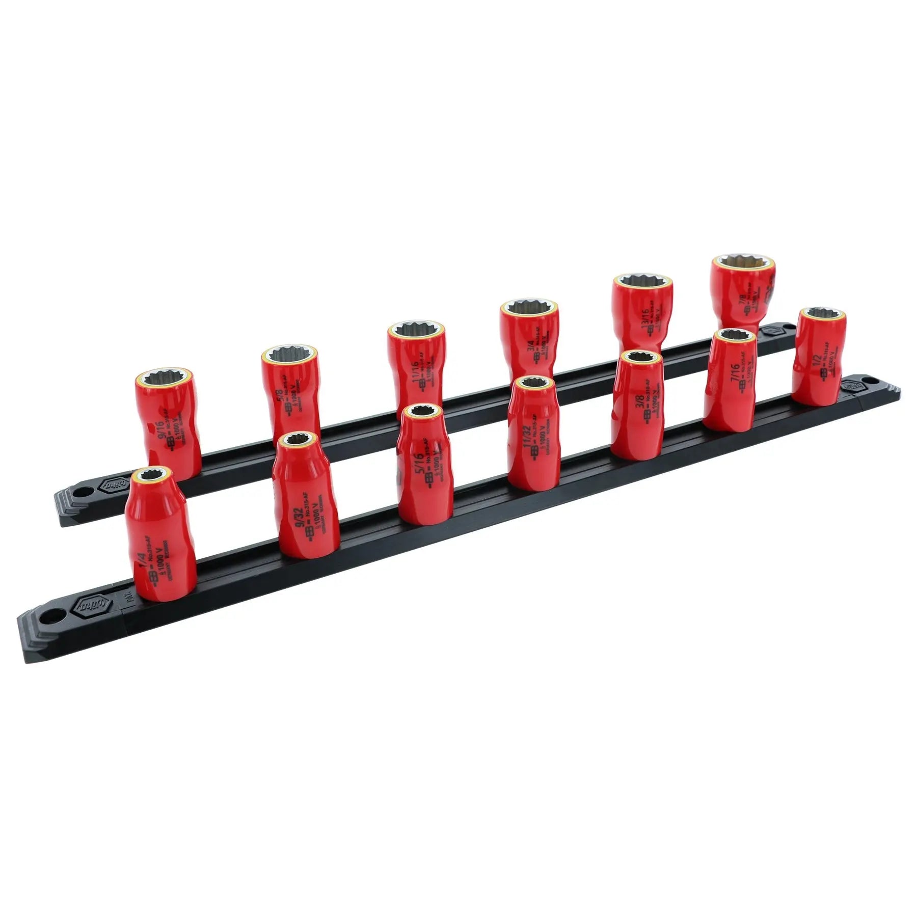 Wiha 31596, 13 PC Insulated Sockets 3/8 Drive Wiha