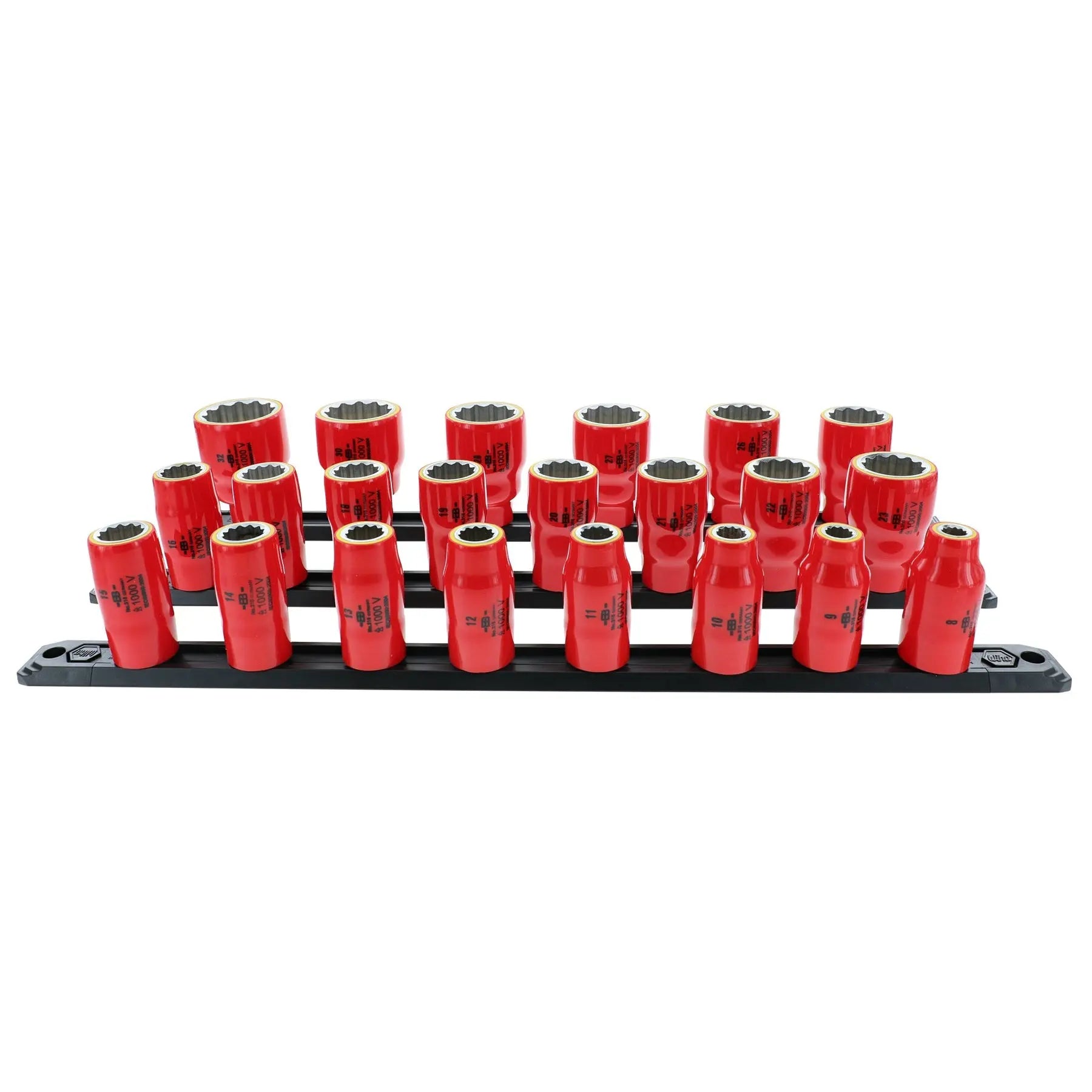 Wiha 31793, 22 PC Insulated Sockets 1/2 Drive Wiha
