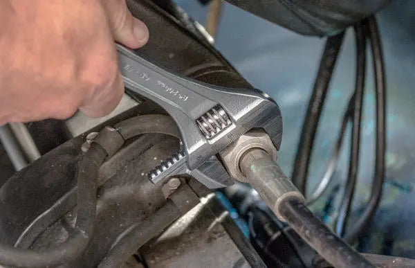 Channellock Reversible Jaw Chrome Adjustable Wrench, 8 in - CL 808PW Adjustable Wrench Channellock