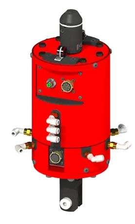 Knight Global Electropneumatic Rotary Unions for Servo Hoists, 400 lbs Capacity, 7 Pneumatic Ports - KG KLCA1058 Rotary Unions for Hoist Knight Global
