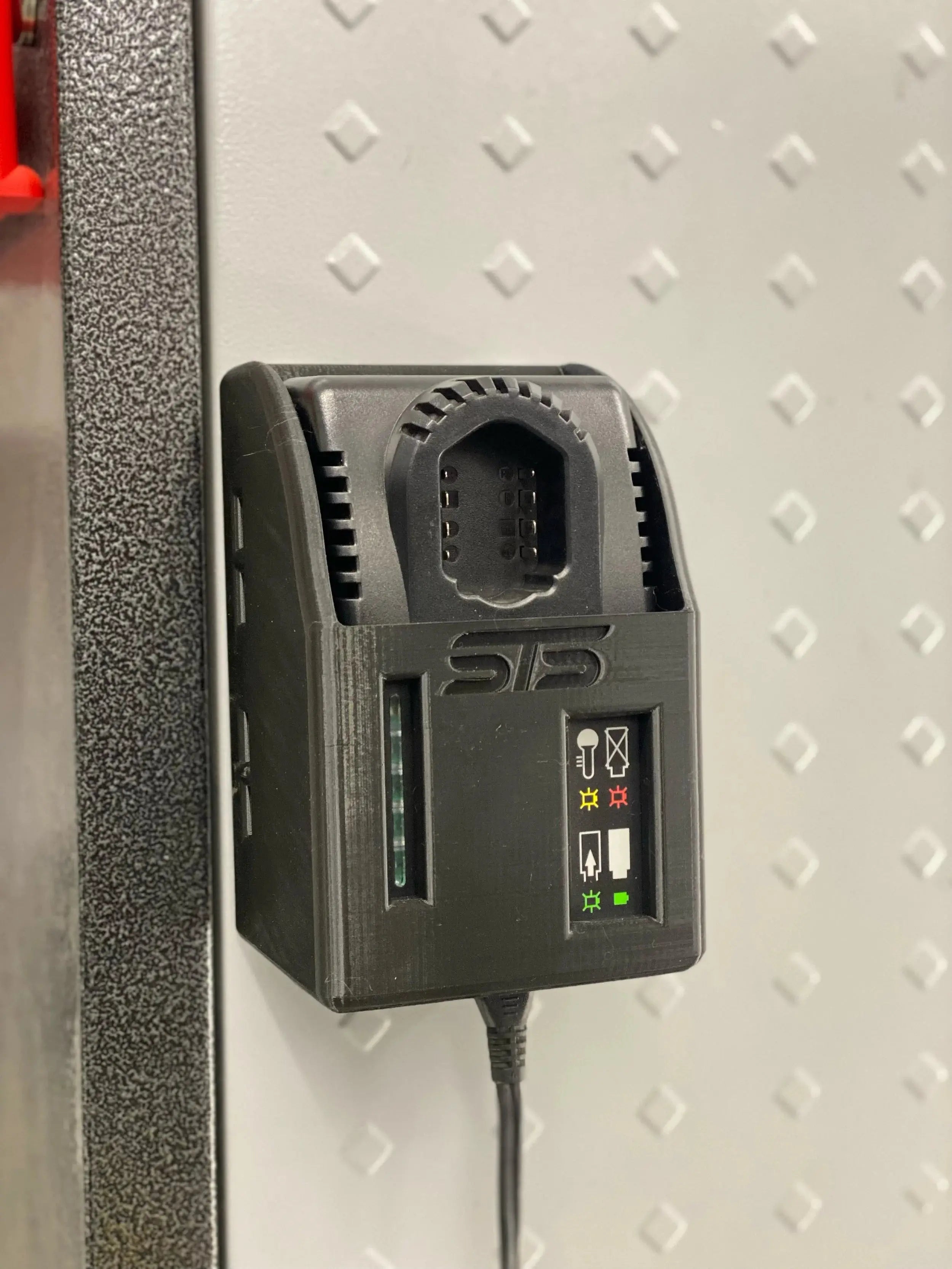 STS Auto Design Magnetic Charger Holder for Snap-On 14.4V Battery Charger - SN144CHBK