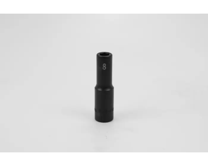 SK Tools - 8 mm 3/8" Drive 6 Point Deep Metric Impact Socket - 8928 SK Tools