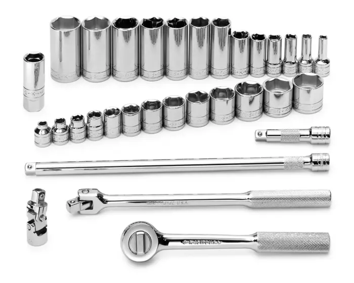 SK Tools - Set Socket 3/8dr 6pt Fr32pc - 4532 SK Tools