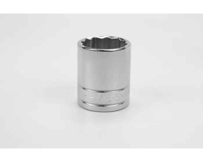 SK Tools - Socket Chrome 1/2dr Standard 12pt 1-1/16 - 40134 SK Tools