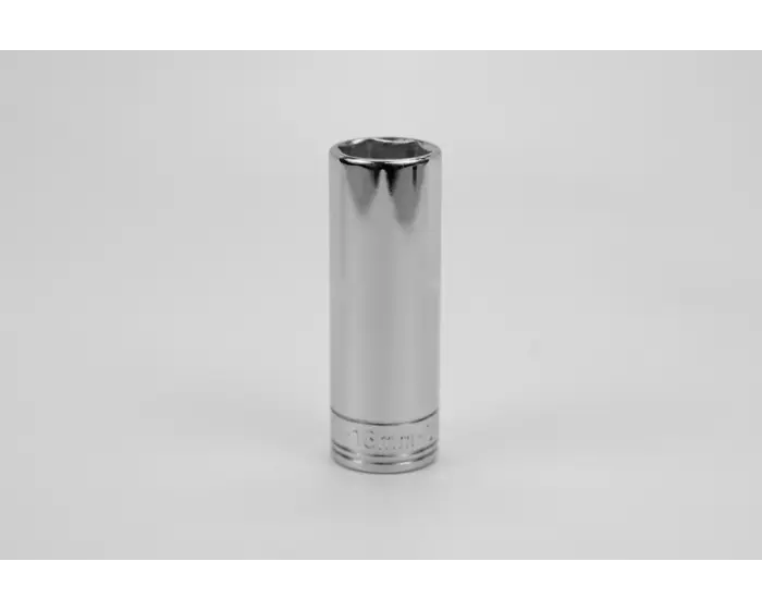 SK Tools - Socket Chrome 3/8dr Extra Deep 6pt 16mm - 8416 SK Tools