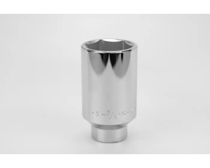SK Tools - 1-3/8" 1/2" Drive 6 Point Fractional Deep Chrome Socket - 41844 SK Tools