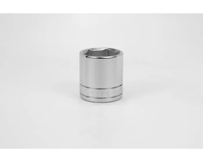 SK Tools - 1-3/16" 1/2" Drive 6 Point Fractional Standard Chrome Socket - 41138 SK Tools