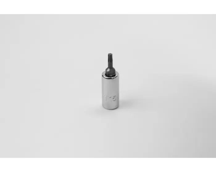 SK Tools - Socket Bit Chrome 1/4dr T15 Torx - 42915 SK Tools