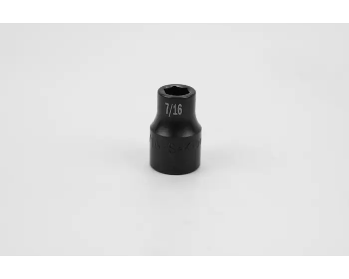 SK Tools - 7/16" 1/2" DRIVE 6 POINT STANDARD FRACTIONAL IMPACT SOCKET 34014 SK Tools