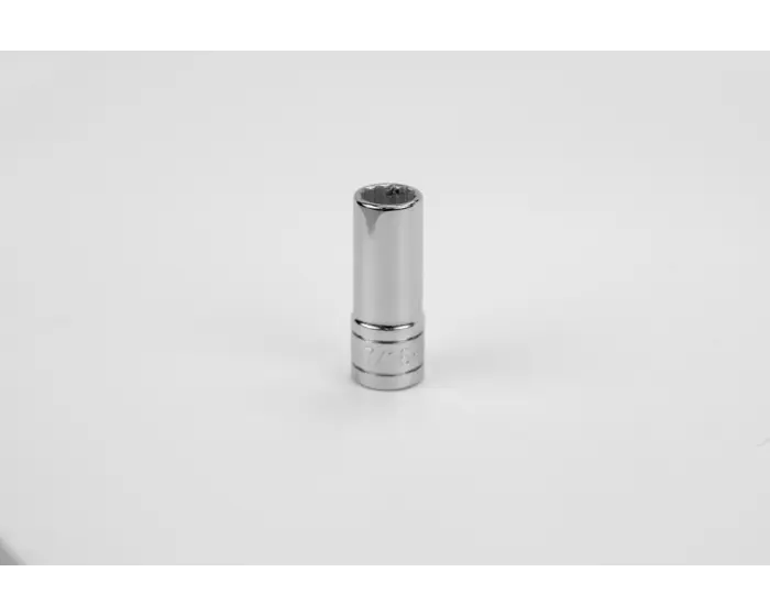 SK Tools - Socket Chrome 3/8dr Deep 12pt 7/16 - 42414 SK Tools