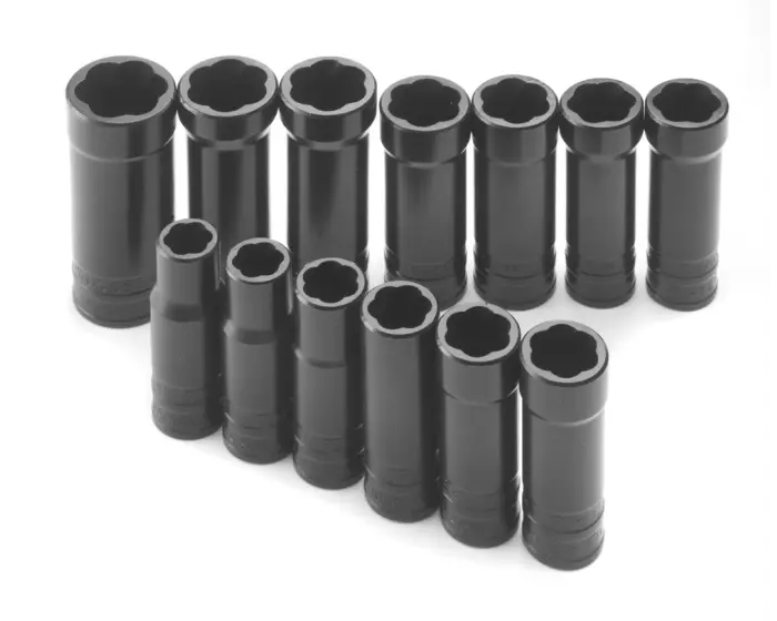 SK Tools - 13 Piece, 3/8" Drive Deep Twist TurboSocket® Set - 833 SK Tools