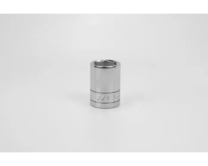 SK Tools - Socket Chrome 1/2dr Standard 6pt 3/4 - 41124 SK Tools