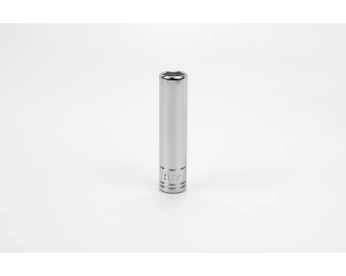 SK Tools - Socket Chrome 1/4dr Deep 6pt 8mm - 41704 SK Tools
