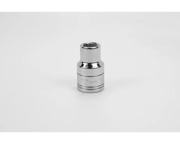 SK Tools - Socket Chrome 1/2dr Standard 12pt 10mm - 40310 SK Tools