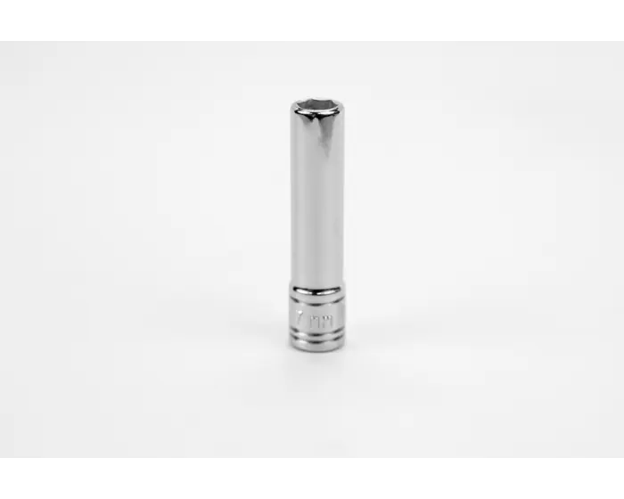 SK Tools - Socket Chrome 1/4dr Deep 6pt 7mm - 41703 SK Tools