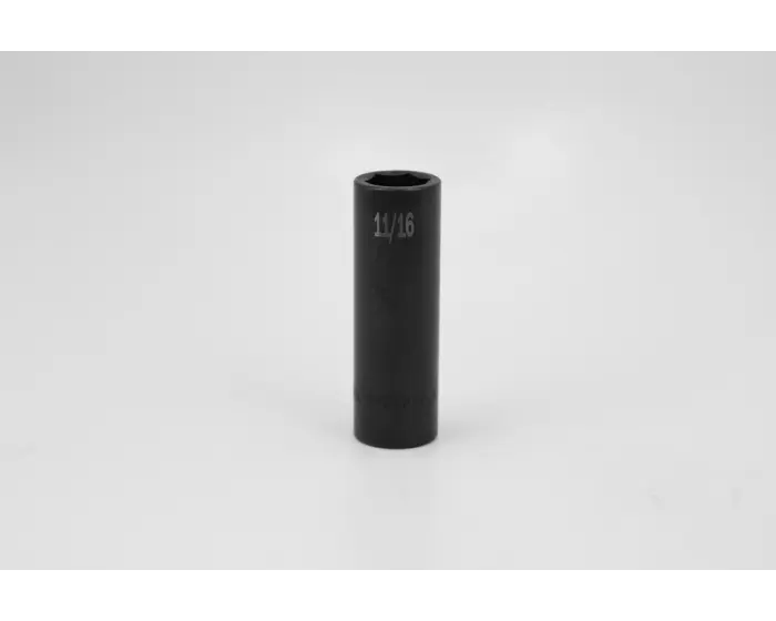 SK Tools - 11/16" 1/2" Drive 6 Point Deep Fractional Impact Socket - 34222 SK Tools