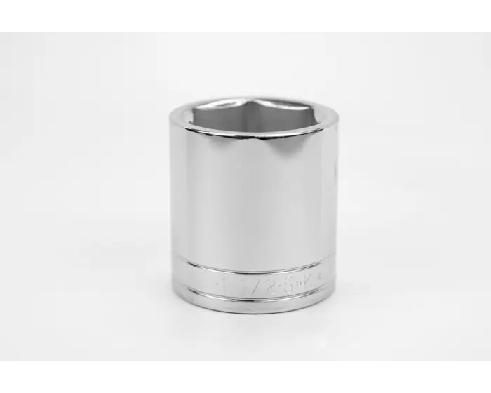 SK Tools - Socket Chrome 1/2dr Standard 6pt 1-1/2 - 41148 SK Tools