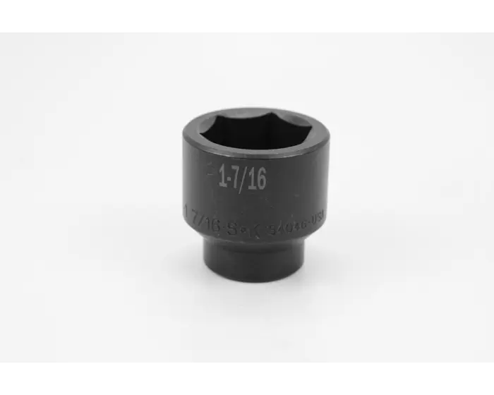 SK Tools - 1-7/16" 1/2" Drive 6 Point Standard Fractional Impact Socket - 34046 SK Tools