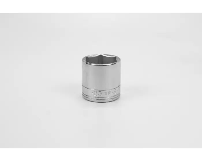 SK Tools - 23 mm 3/8" Drive 6-Point Metric Standard Chrome Socket - 323 SK Tools