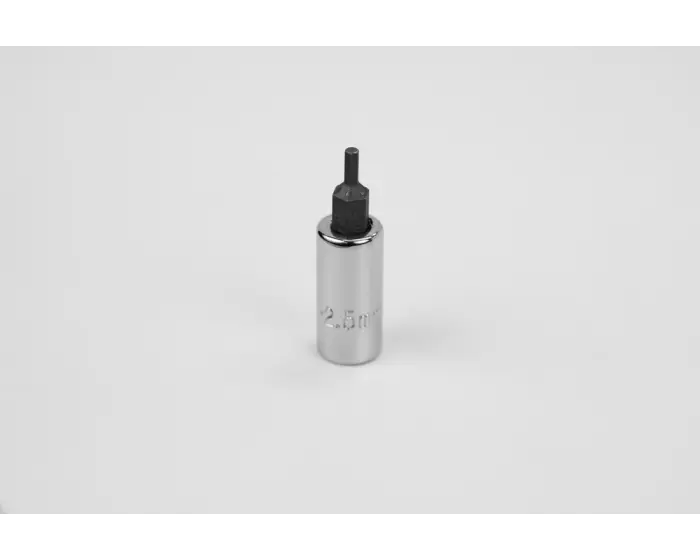 SK Tools - Socket Bit Chrome 1/4dr 2.5mm Hex - 44325 SK Tools
