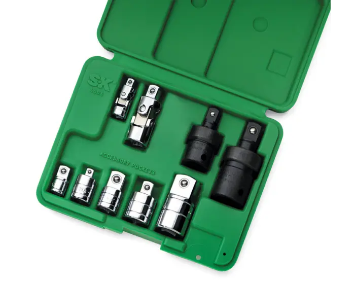SK Tools - Set Universal/adapter 9 Pc - 4010 SK Tools