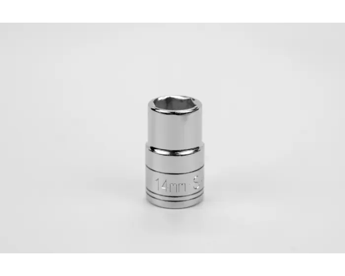 SK Tools - Socket Chrome 1/2dr Standard 6pt 14mm - 48214 SK Tools