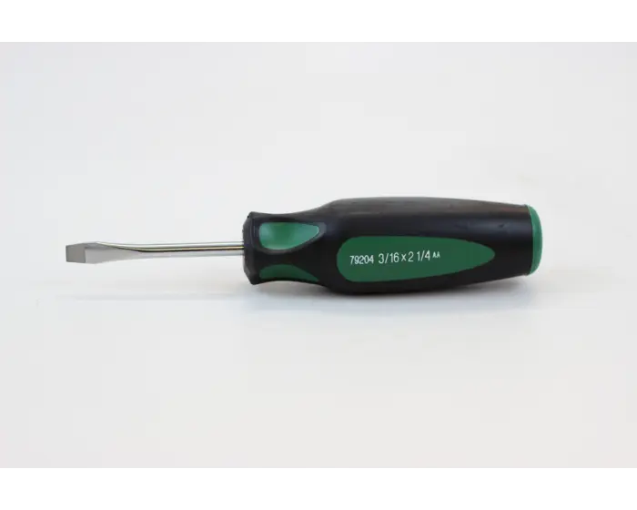 SK Tools - 3/16" x 2-1/4" Keystone CushionGrip Slotted Screwdriver - 79204 SK Tools
