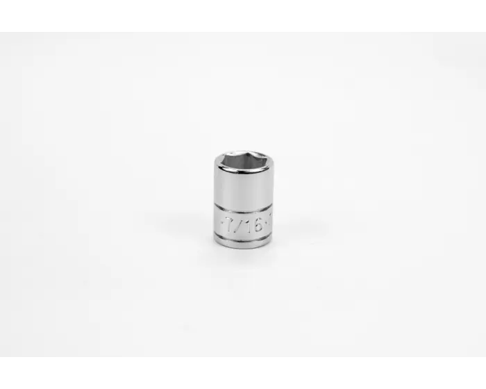 SK Tools - Socket Chrome 1/4dr Standard 6pt 7/16 - 40914 SK Tools