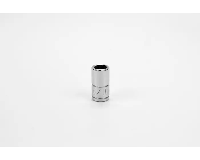 SK Tools - Socket Chrome 1/4dr Standard 6pt 5/16 - 40910 SK Tools