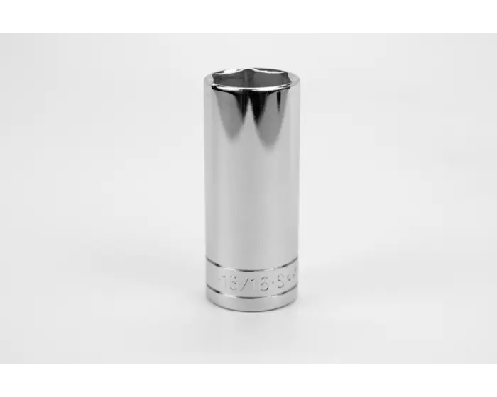 SK Tools - Socket Chrome 3/8dr Deep 6pt 13/16 - 40426 SK Tools