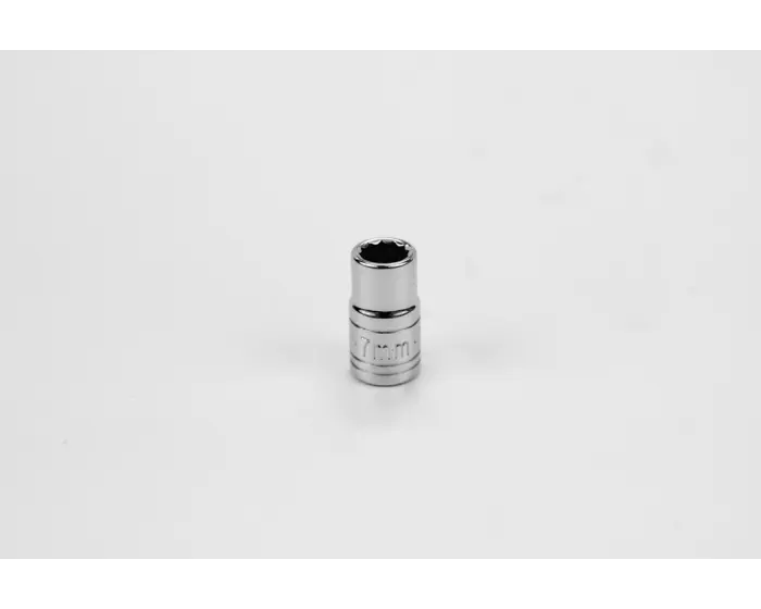 SK Tools - Socket Chrome 1/4dr Standard 12pt 7mm - 43706 SK Tools