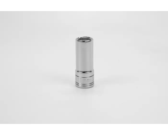 SK Tools - Socket Chrome 3/8dr Deep 6pt 11mm - 8411 SK Tools