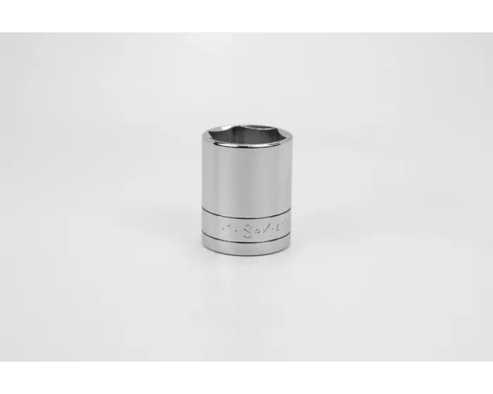 SK Tools - Socket Chrome 1/2dr Standard 6pt 1 - 41132 SK Tools