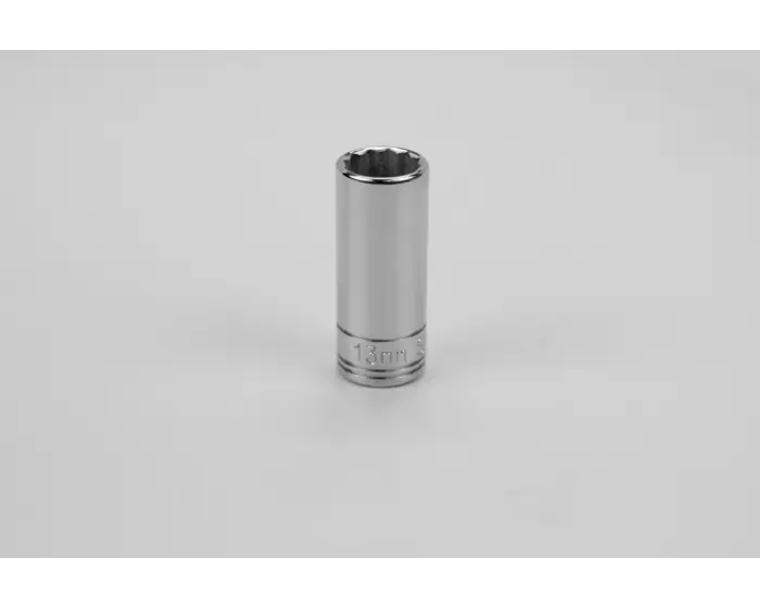 SK Tools - Socket Chrome 3/8dr Deep 12pt 13mm - 8433 SK Tools