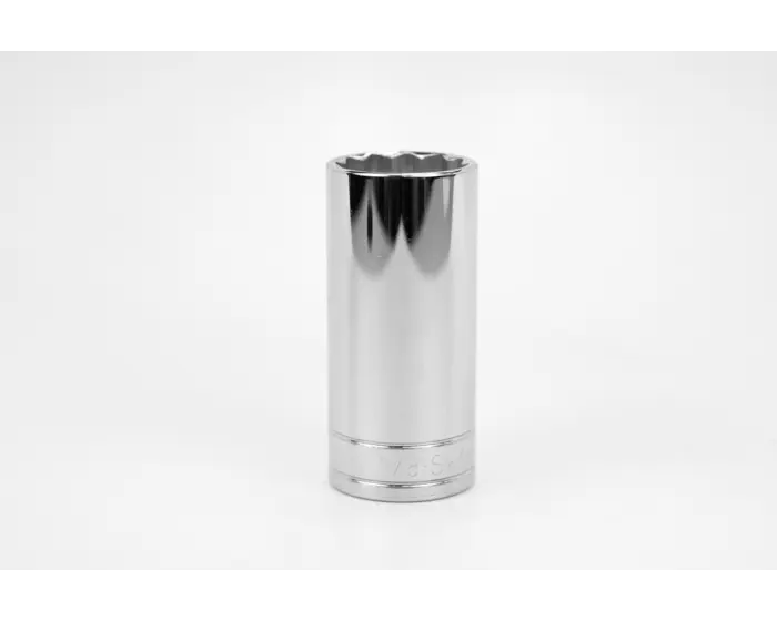 SK Tools - Socket Chrome 1/2dr Deep 12pt 1-1/8 - 40836 SK Tools