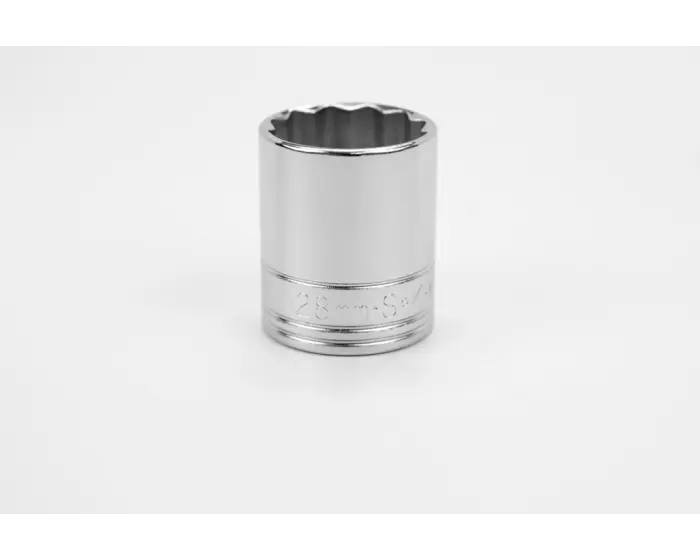 SK Tools - Socket Chrome 1/2dr Standard 12pt 28mm - 40328 SK Tools