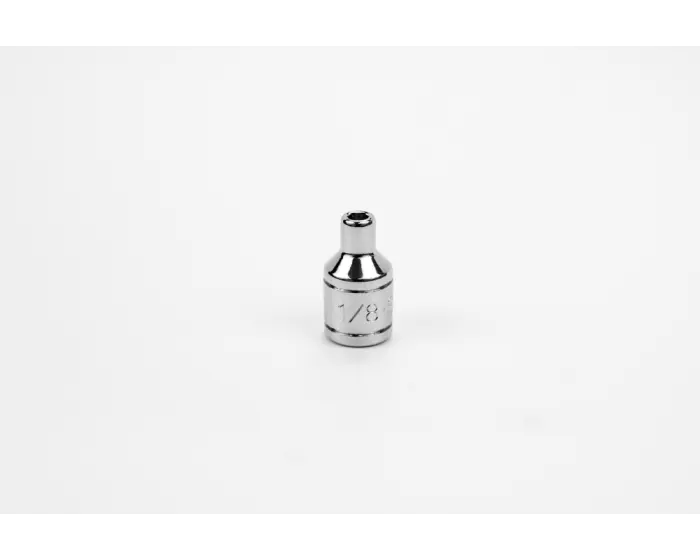 SK Tools - 1/8" 1/4" Drive 6 Point Fractional Standard Chrome Socket - 40904 SK Tools