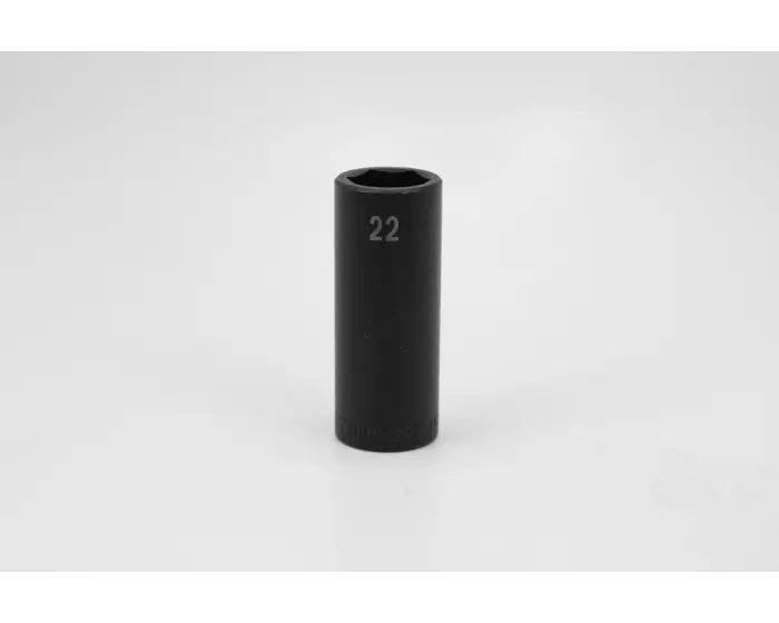 SK Tools - 22 mm 1/2" Drive 6 Point Deep Metric Impact Socket - 34272 SK Tools