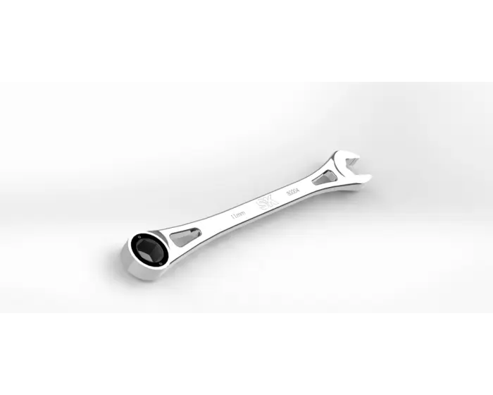 SK Tools - Wrench Rtch 6pt Combination 11mm - 80004 SK Tools