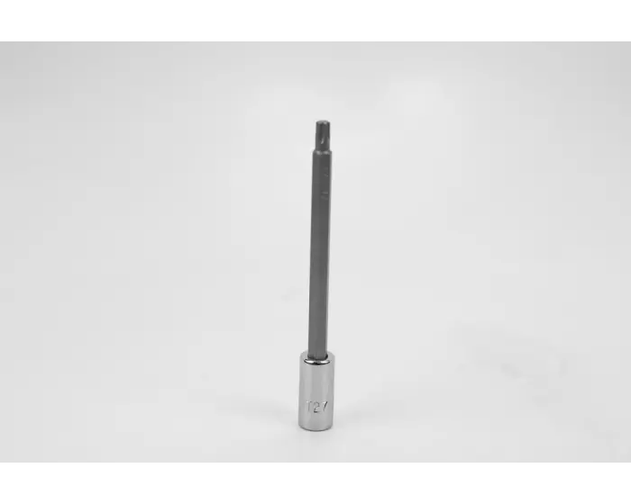 SK Tools - Socket Bit Chrome 1/4dr T27 Long Torx - 42977 SK Tools