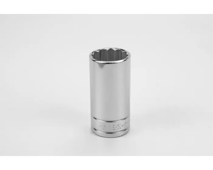 SK Tools - Socket Chrome 3/8dr Deep 12pt 15/16 - 42430 SK Tools