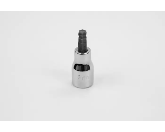 SK Tools - 6 mm 3/8" Drive Hex Ball Chrome Bit Socket - 45526 SK Tools